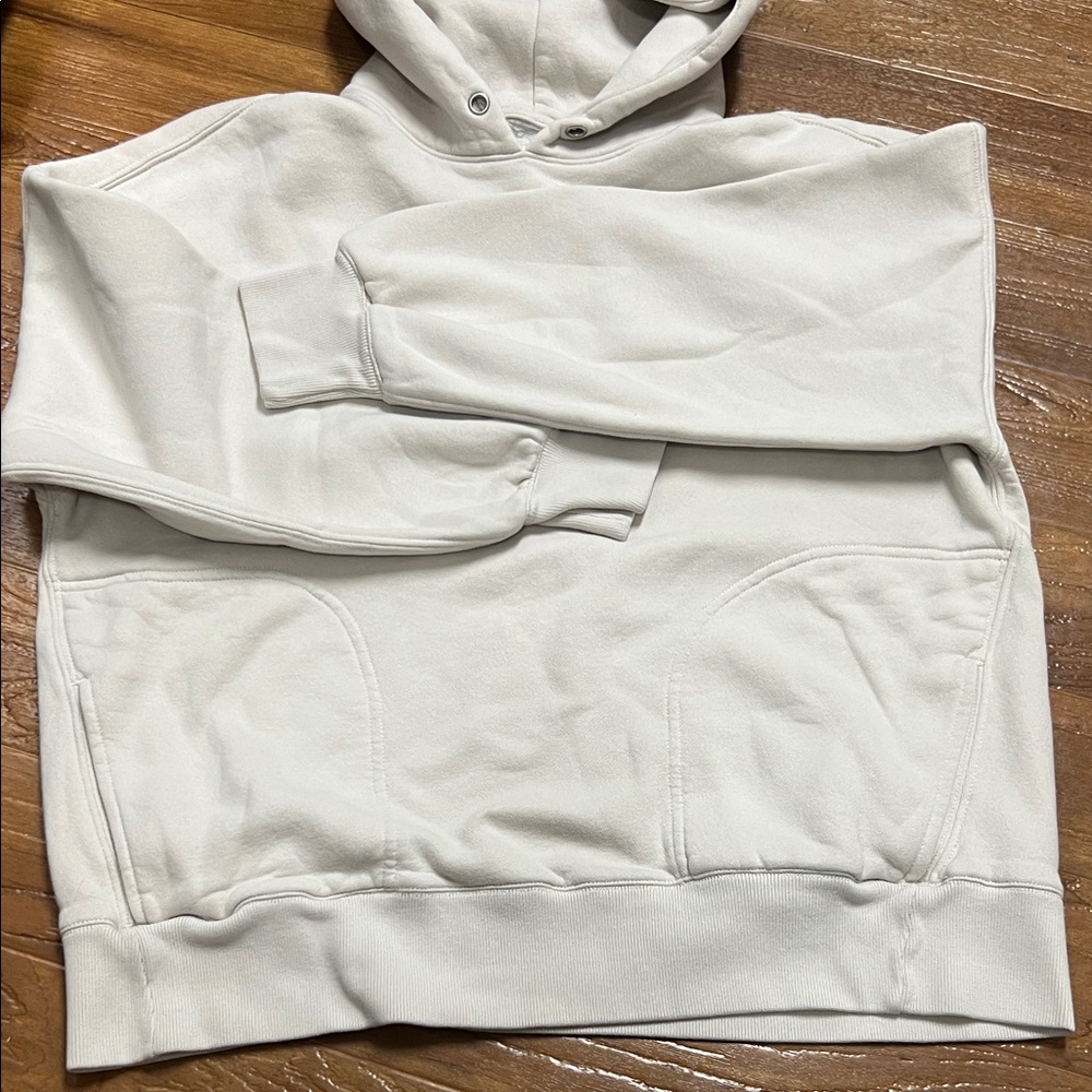 Abercrombie & Fitch Cream Hoodie - Picture 5 of 8